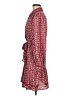Max Studio 100% Polyester Hearts Burgundy Casual Dress Size M - photo 5