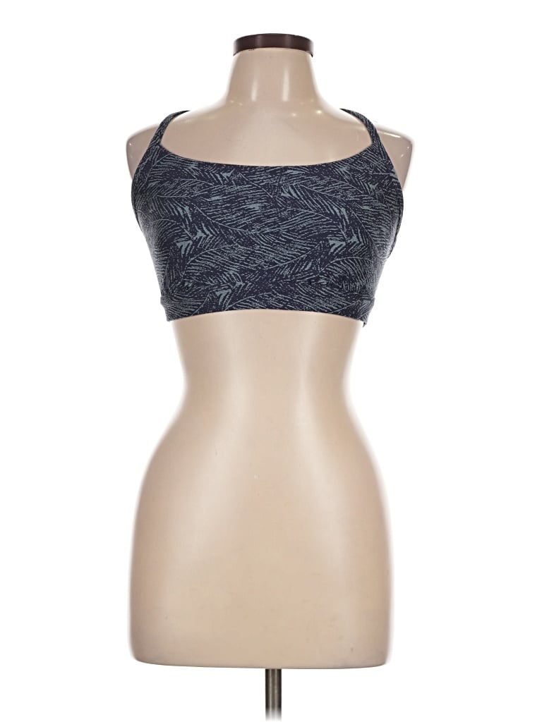 Pre-owned All In Motion Tank Top Blue Strapless Neckline Tops