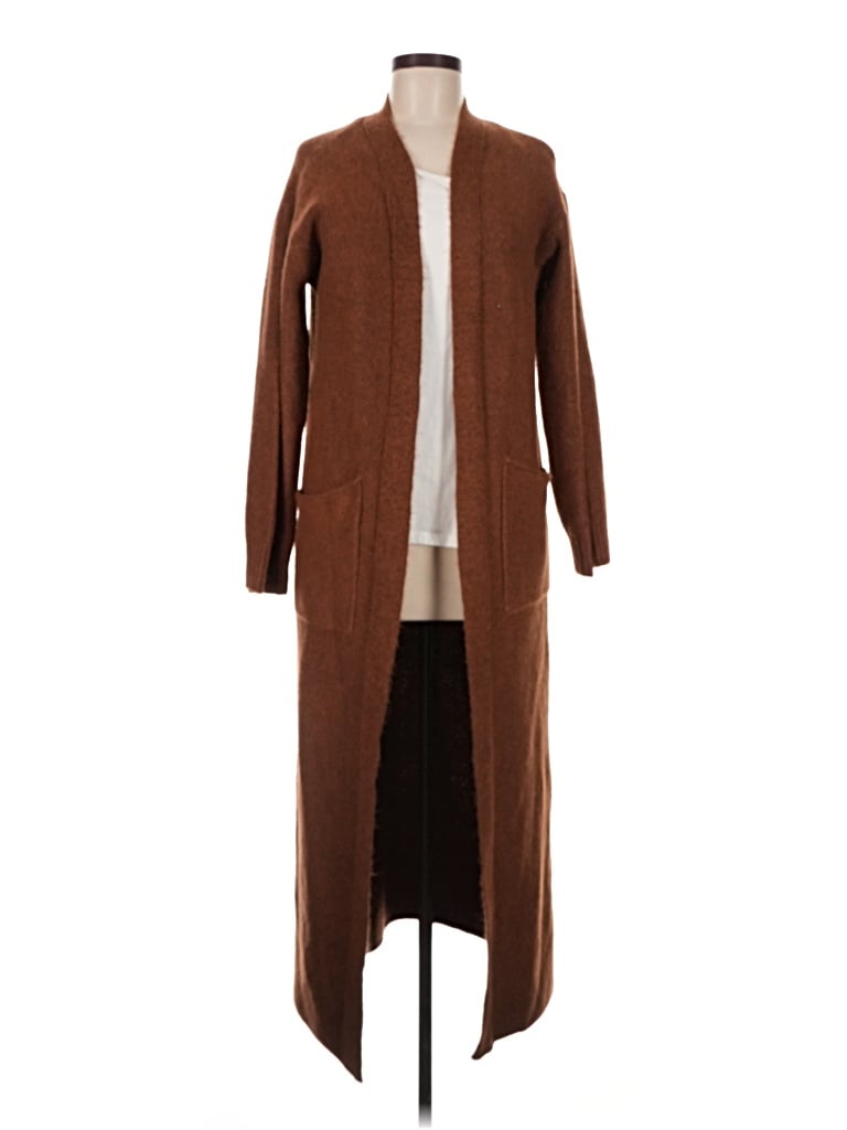 Pre-owned Upwest Cardigan Sweater In Brown
