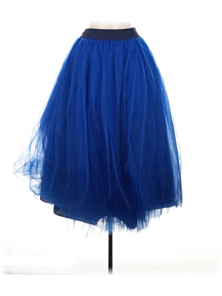 Pre-owned Assorted Brands Formal Skirt In Blue