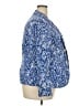 Talbots 100% Cotton Print Blue Blazer Size 18W - photo 5