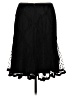 Nanette Lepore 100% Polyester Black Formal Skirt Size 12 - photo 2