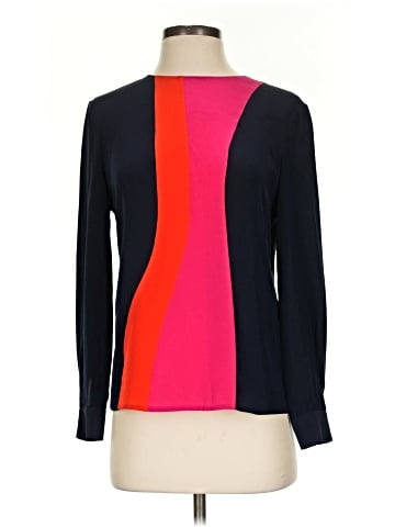 Ports 1961 Long Sleeve Silk Top (view 1)