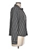 Adrianna Papell Stripes Black Long Sleeve Blouse Size L - photo 4