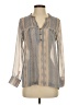 Dolan Ivory Long Sleeve Blouse Size S - photo 1