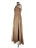 Va Va Voom 100% Polyester Tan Cocktail Dress Size L - photo 5