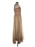Va Va Voom 100% Polyester Tan Cocktail Dress Size L - photo 4