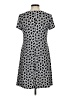 MSK Polka Dots Black Casual Dress Size M - photo 2