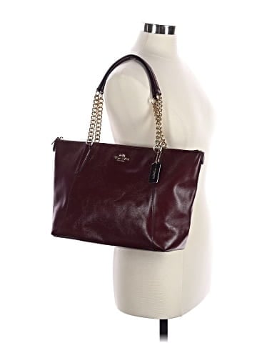 Coach Leather Tote (view 2)
