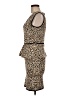 BCBGMAXAZRIA Animal Print Tan Cocktail Dress Size M - photo 5
