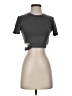 DAZY Gray Short Sleeve Turtleneck Size S - photo 1