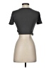 DAZY Gray Short Sleeve Turtleneck Size S - photo 2