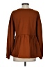 Zara Brown Long Sleeve Top Size S - photo 2