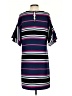 Halogen Stripes Blue Casual Dress Size S - photo 2