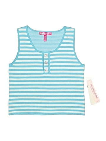 Aqua Sweater Vest (view 1)