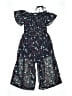 Smukke By A2J 100% Polyester Blue Overalls Size 12 - photo 1