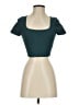 Babaton Teal Short Sleeve T-Shirt Size S - photo 1