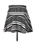 Silence and Noise Graphic Black Casual Skirt Size M - photo 2