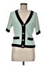 Express 100% Nylon Green Cardigan Size M - photo 1
