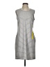 32 Degrees Graphic Gray Casual Dress Size S - photo 1