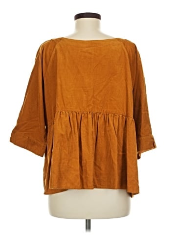 Maeve by Anthropologie 3/4 Sleeve Blouse (view 2)