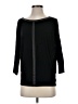 Black Label by Chico's Black 3/4 Sleeve Top Size 0 - photo 1