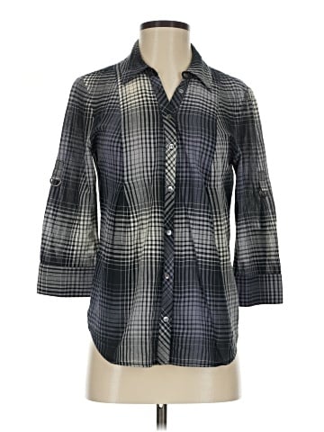 Joie 3/4 Sleeve Button-Down Shirt (view 1)