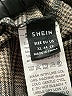 Shein 100% Polyester Plaid Gray Blazer Size 12 - photo 6