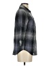 Joie 100% Cotton Plaid Gray 3/4 Sleeve Button-Down Shirt Size S - photo 4