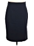 Banana Republic Solid Black Wool Skirt Size 8 (petite) - photo 1