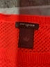Ann Taylor Factory 100% Cotton Red Pullover Sweater Size L - photo 7