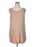 Logo Layers Tan Sleeveless T-Shirt Size 1X - photo 1