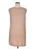 Logo Layers Tan Sleeveless T-Shirt Size 1X - photo 2