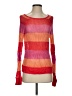 525 America 100% Rayon Color Block Orange Pullover Sweater Size S - photo 1