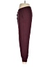 Ann Taylor LOFT Solid Burgundy Track Pants Size M - photo 5