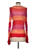 525 America 100% Rayon Color Block Orange Pullover Sweater Size S - photo 2