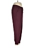 Ann Taylor LOFT Solid Burgundy Track Pants Size M - photo 4