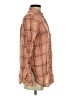 Free People Plaid Brown Long Sleeve Button-Down Shirt Size XS - photo 4