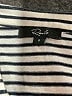 Rails 100% Cotton Stripes Silver Short Sleeve Turtleneck Size S - photo 7