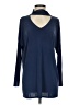 Trouve Blue Long Sleeve Top Size S - photo 1