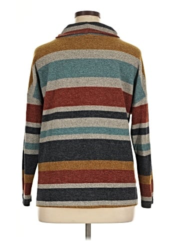 Tribal Turtleneck Sweater (view 2)