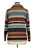 Tribal Stripes Brown Turtleneck Sweater Size XL - photo 2