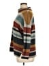 Tribal Stripes Brown Turtleneck Sweater Size XL - photo 5