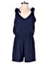 Southern Tide 100% Cotton Solid Blue Romper Size XS - photo 1