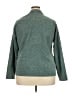 Eddie Bauer 100% Polyester Green Cardigan Size 2X - photo 2