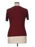 St. John Burgundy Sweater Vest Size XL - photo 2