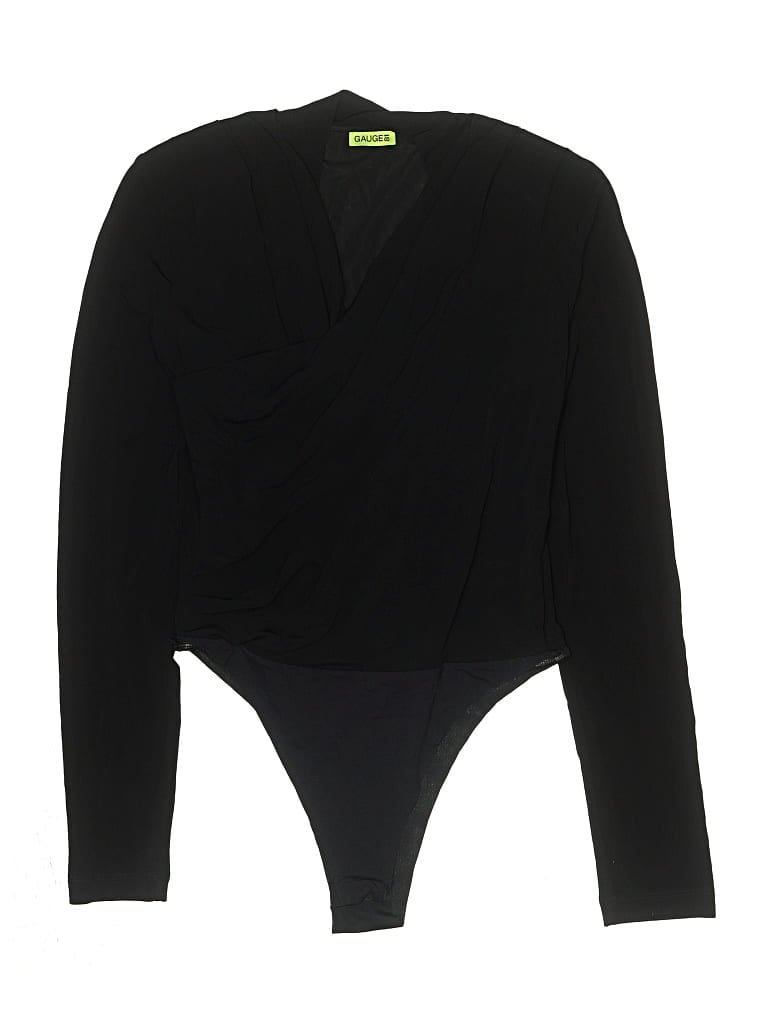 Pre-owned Gauge81 Bodysuit In Black