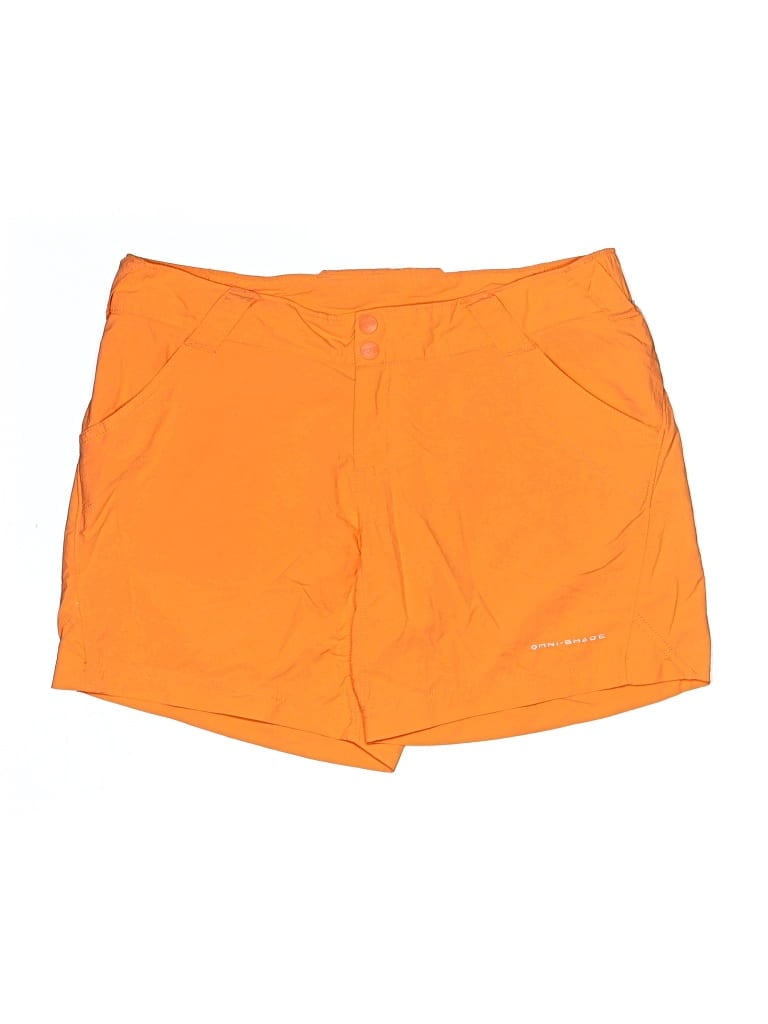 Pre-owned Columbia Athletic Shorts In Orange