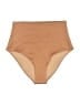 Left on Friday Solid Tan Swimsuit Bottoms Size XL - photo 1
