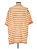 Sabo 100% Cotton Orange Short Sleeve Blouse Size S - photo 2